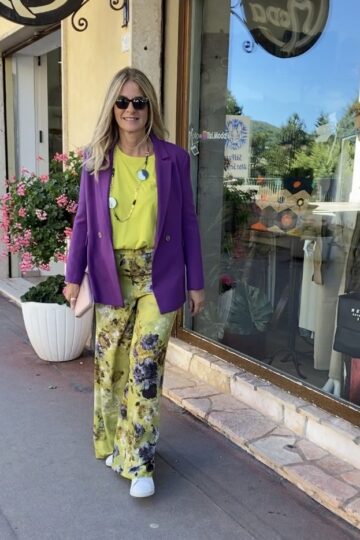 Pantalone Palazzo Fantasia Manila Grace
