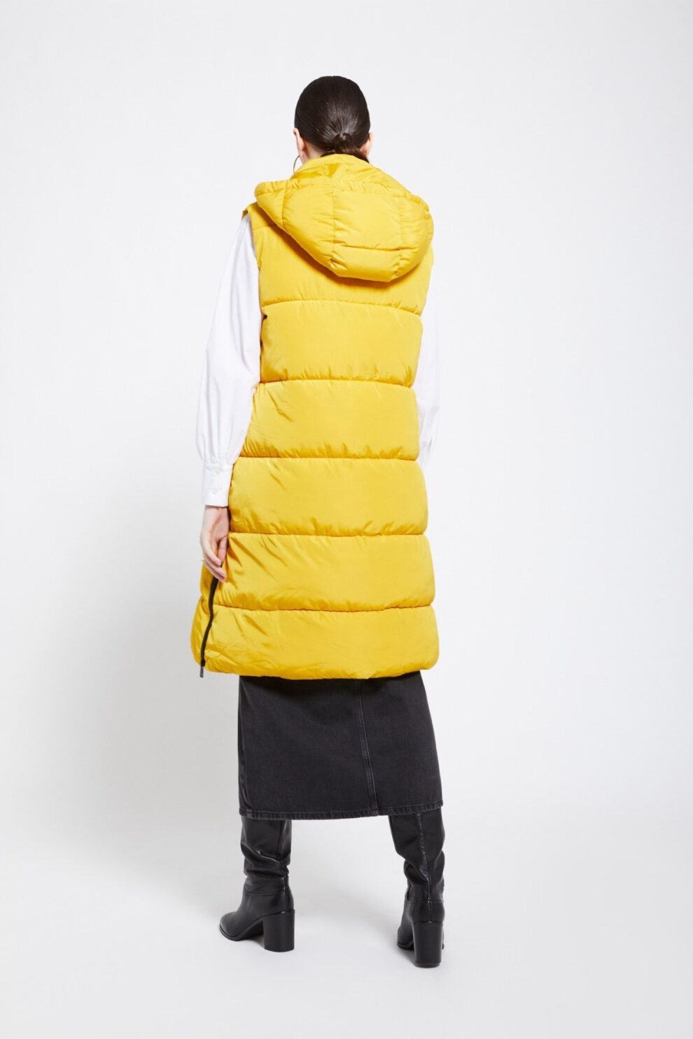 Piumino Gilet Way Out giallo